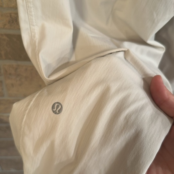 Lululemon Dance Studio Mid-Rise Jogger Lined Full Length- Bone Ivory size 10 - Picture 8 of 9